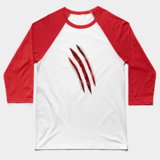 Cat scratch Baseball T-Shirt